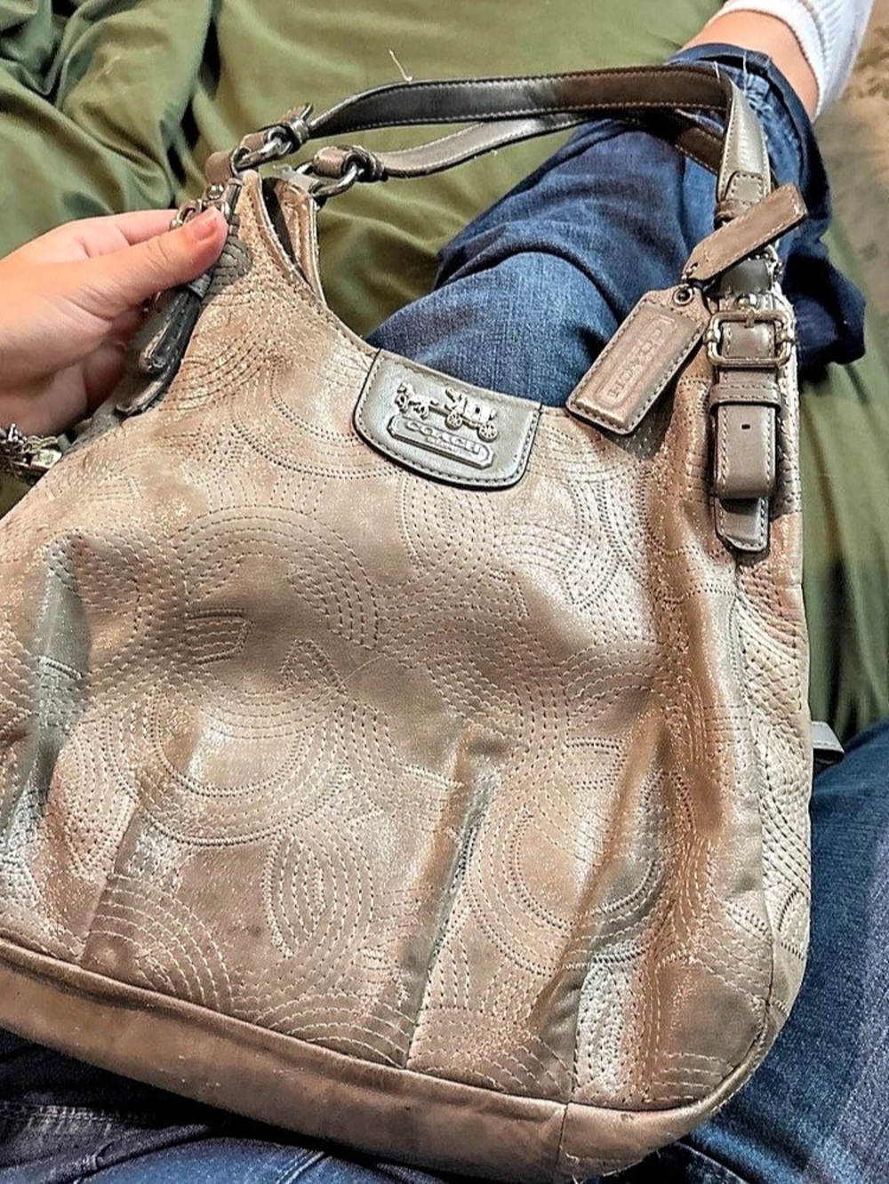 Coach Shoulder Bag in Brown